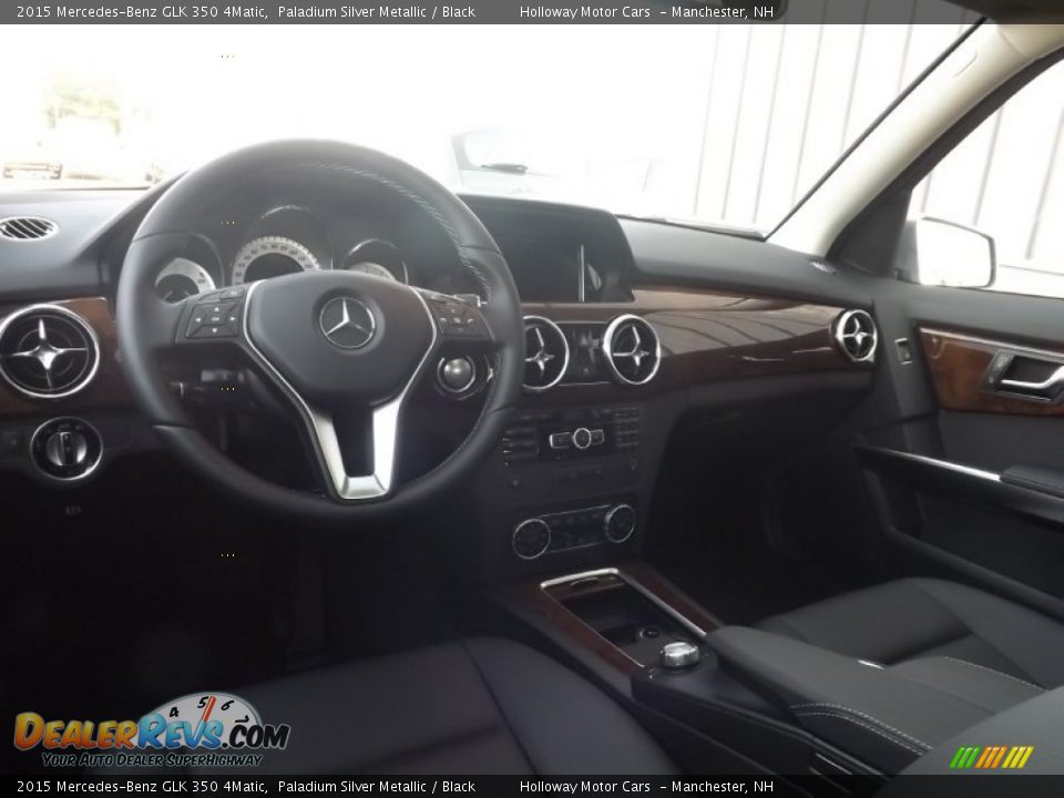 2015 Mercedes-Benz GLK 350 4Matic Paladium Silver Metallic / Black Photo #8