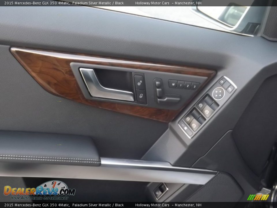 2015 Mercedes-Benz GLK 350 4Matic Paladium Silver Metallic / Black Photo #9