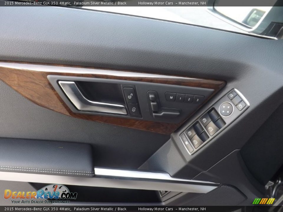 2015 Mercedes-Benz GLK 350 4Matic Paladium Silver Metallic / Black Photo #10