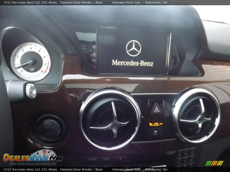 2015 Mercedes-Benz GLK 350 4Matic Paladium Silver Metallic / Black Photo #11