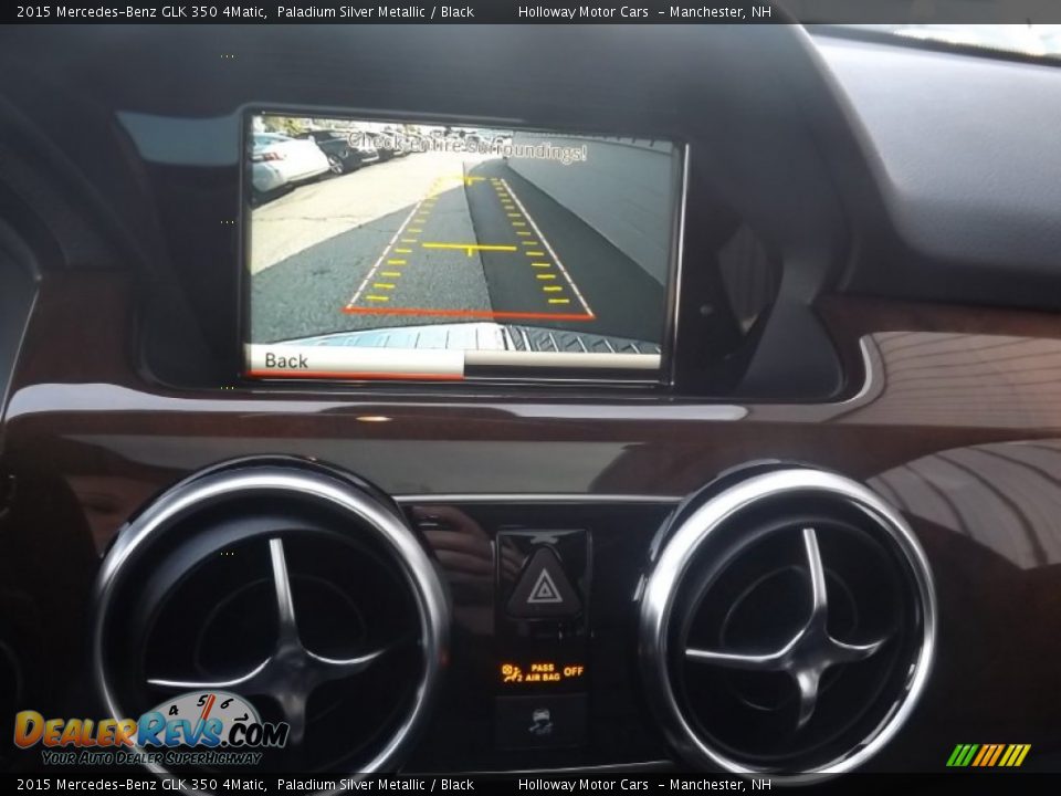 2015 Mercedes-Benz GLK 350 4Matic Paladium Silver Metallic / Black Photo #13