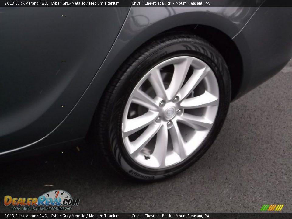 2013 Buick Verano FWD Cyber Gray Metallic / Medium Titanium Photo #3