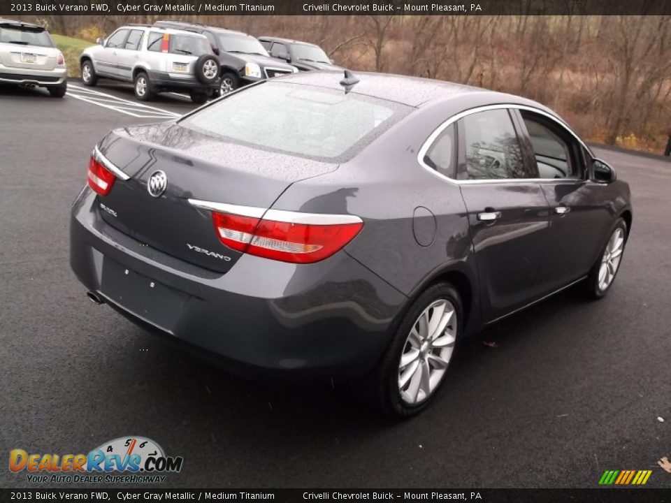 2013 Buick Verano FWD Cyber Gray Metallic / Medium Titanium Photo #6