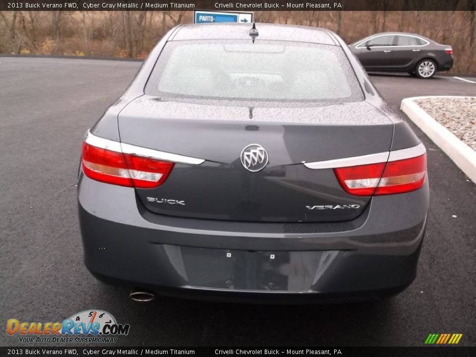 2013 Buick Verano FWD Cyber Gray Metallic / Medium Titanium Photo #7