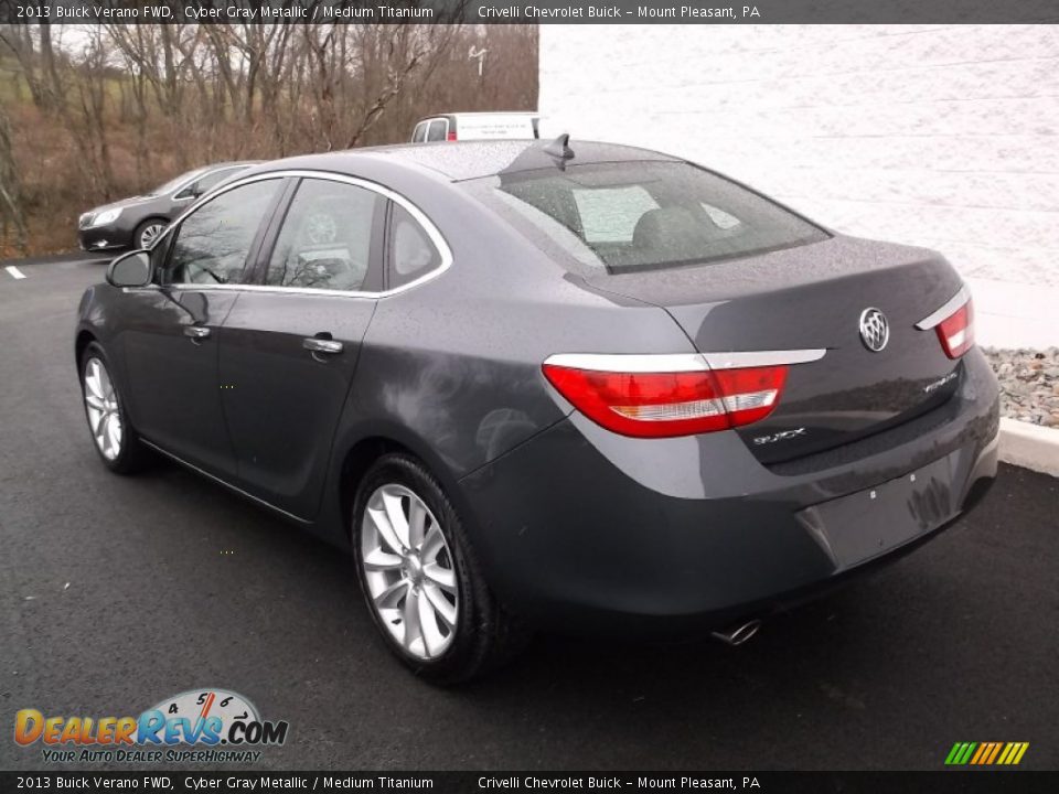 2013 Buick Verano FWD Cyber Gray Metallic / Medium Titanium Photo #8