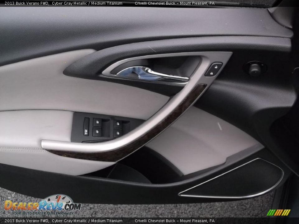 2013 Buick Verano FWD Cyber Gray Metallic / Medium Titanium Photo #11
