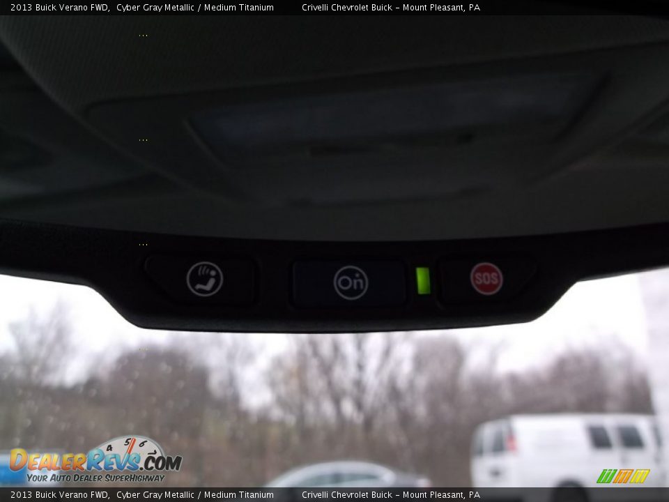 2013 Buick Verano FWD Cyber Gray Metallic / Medium Titanium Photo #18