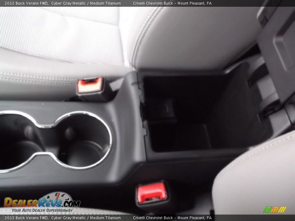 2013 Buick Verano FWD Cyber Gray Metallic / Medium Titanium Photo #20