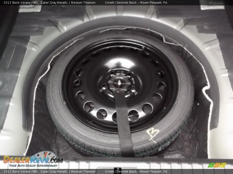 2013 Buick Verano FWD Cyber Gray Metallic / Medium Titanium Photo #24