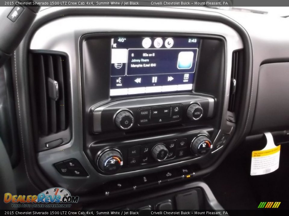 Controls of 2015 Chevrolet Silverado 1500 LTZ Crew Cab 4x4 Photo #16
