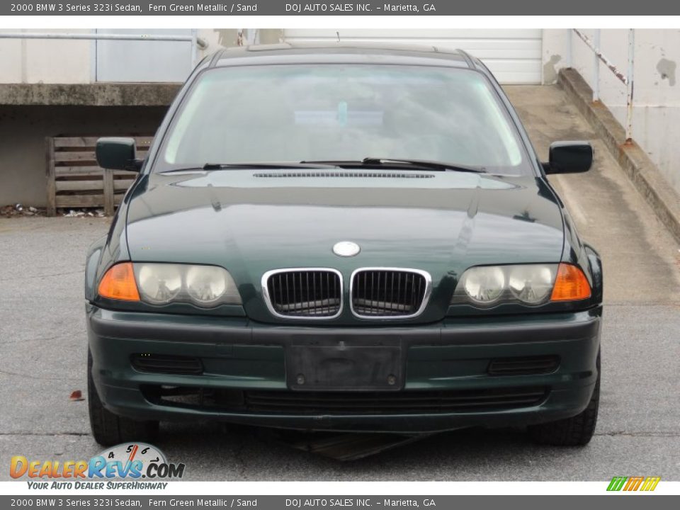 2000 BMW 3 Series 323i Sedan Fern Green Metallic / Sand Photo #19
