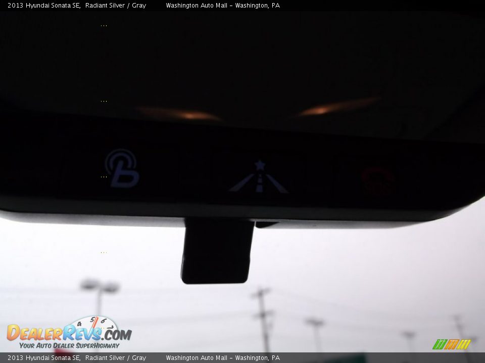 2013 Hyundai Sonata SE Radiant Silver / Gray Photo #13