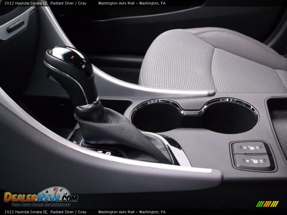 2013 Hyundai Sonata SE Radiant Silver / Gray Photo #15