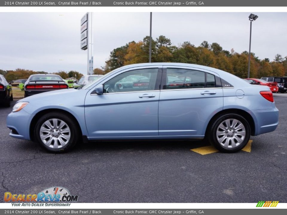 Crystal Blue Pearl 2014 Chrysler 200 LX Sedan Photo #4