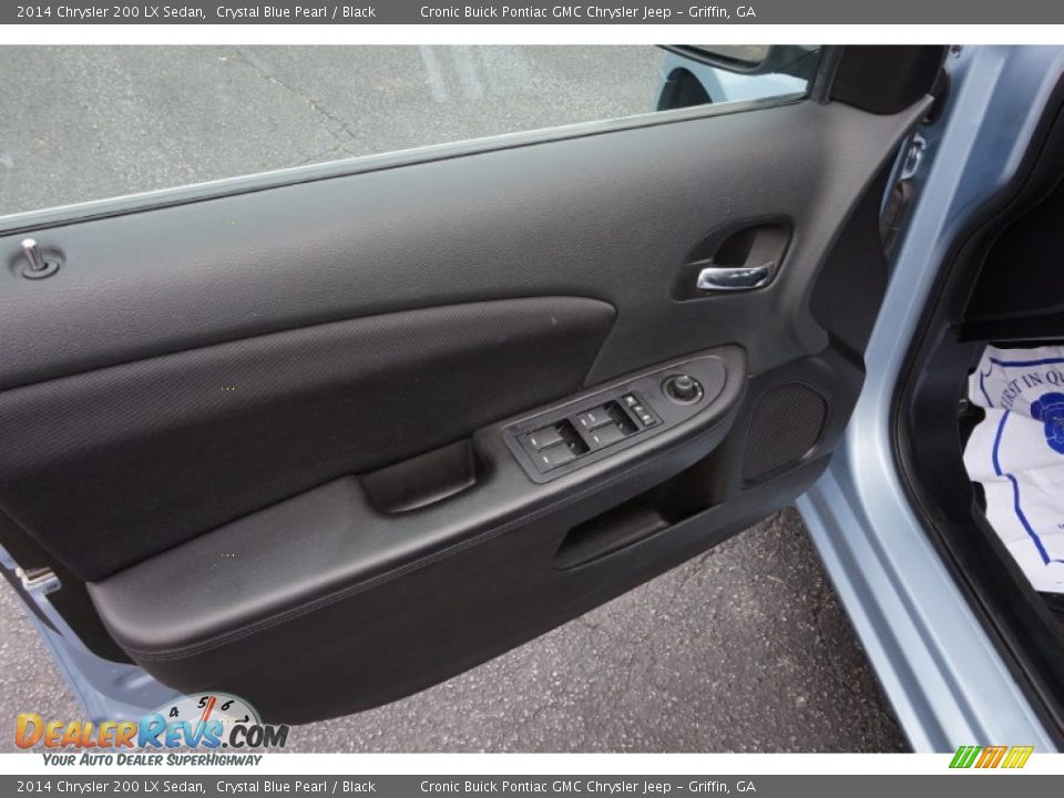 2014 Chrysler 200 LX Sedan Crystal Blue Pearl / Black Photo #11