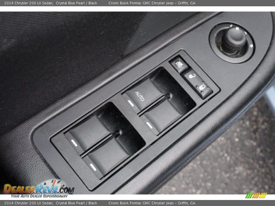 2014 Chrysler 200 LX Sedan Crystal Blue Pearl / Black Photo #12