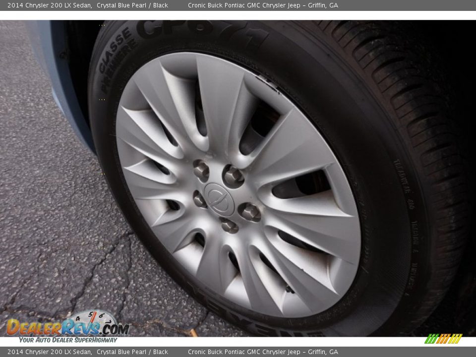 2014 Chrysler 200 LX Sedan Crystal Blue Pearl / Black Photo #13