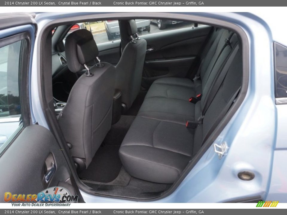 2014 Chrysler 200 LX Sedan Crystal Blue Pearl / Black Photo #14