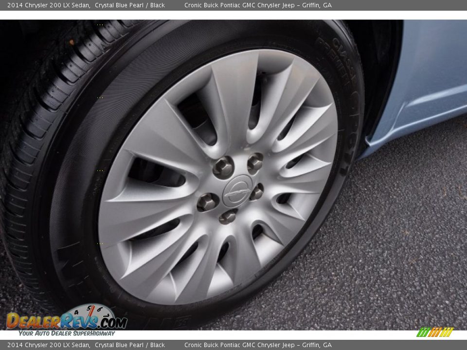 2014 Chrysler 200 LX Sedan Crystal Blue Pearl / Black Photo #15