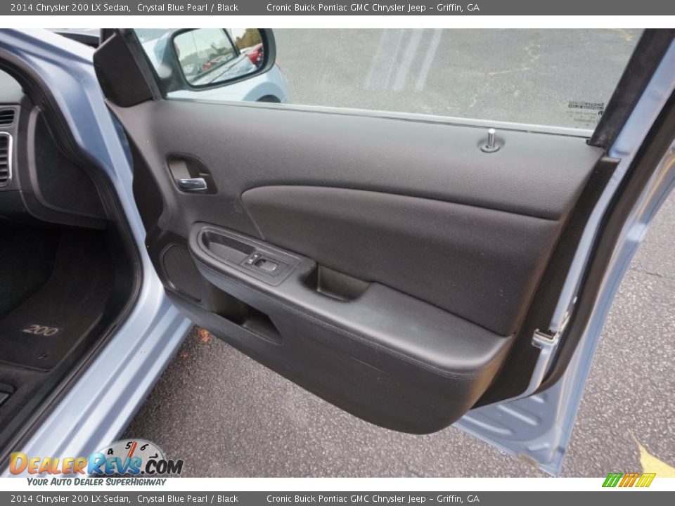 2014 Chrysler 200 LX Sedan Crystal Blue Pearl / Black Photo #20