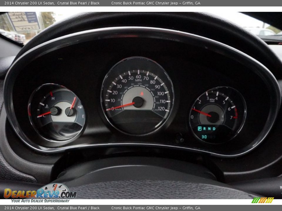 2014 Chrysler 200 LX Sedan Crystal Blue Pearl / Black Photo #21