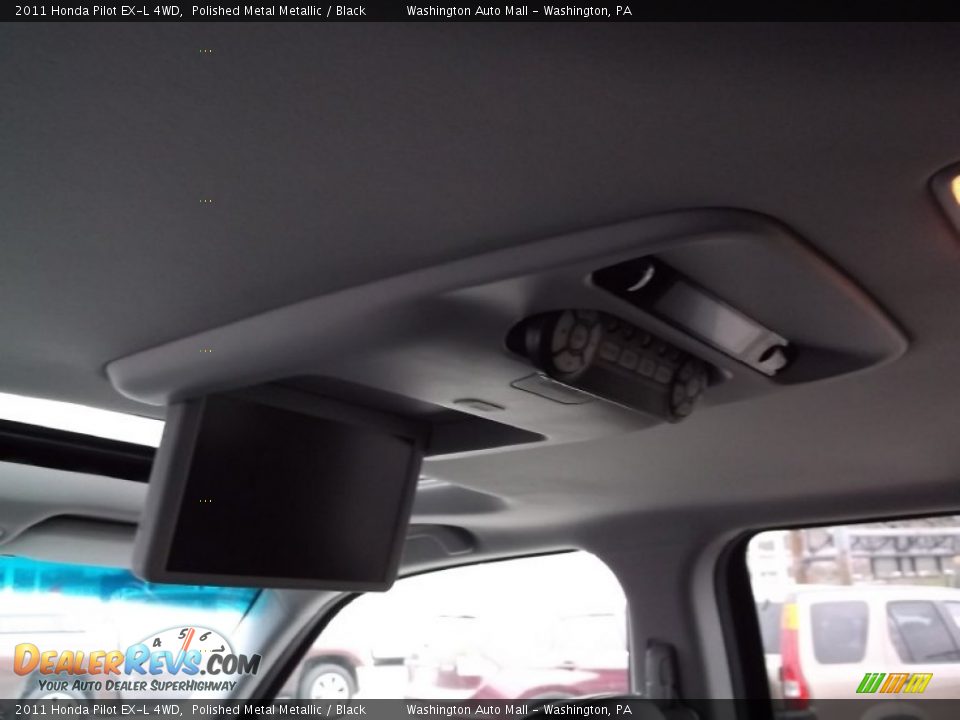 2011 Honda Pilot EX-L 4WD Polished Metal Metallic / Black Photo #9