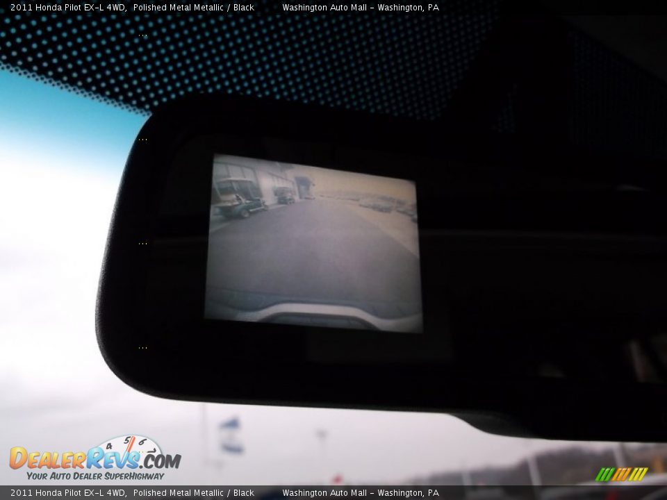 2011 Honda Pilot EX-L 4WD Polished Metal Metallic / Black Photo #15