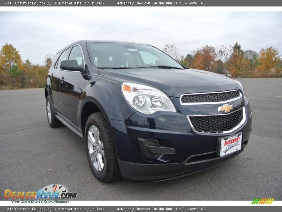 2015 Chevrolet Equinox LS Blue Velvet Metallic / Jet Black Photo #1