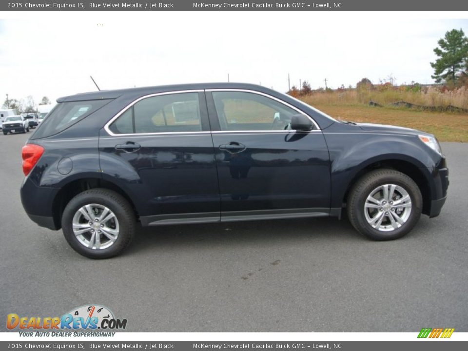 2015 Chevrolet Equinox LS Blue Velvet Metallic / Jet Black Photo #6