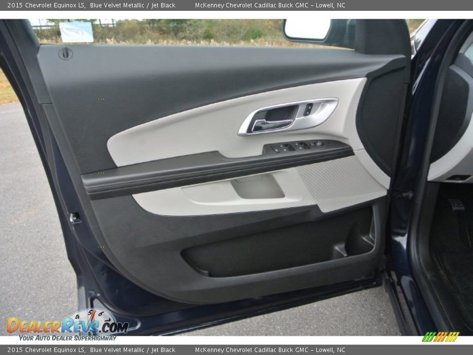 2015 Chevrolet Equinox LS Blue Velvet Metallic / Jet Black Photo #7