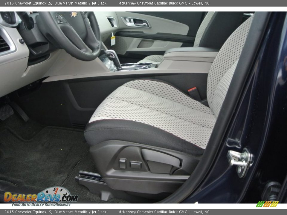 2015 Chevrolet Equinox LS Blue Velvet Metallic / Jet Black Photo #9