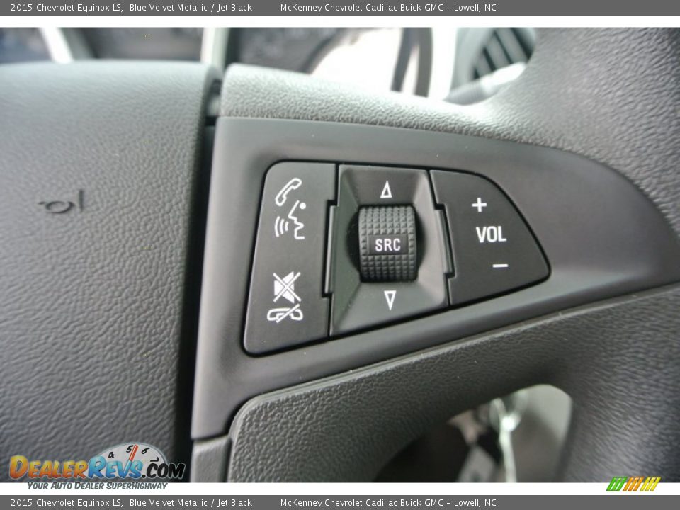 2015 Chevrolet Equinox LS Blue Velvet Metallic / Jet Black Photo #13