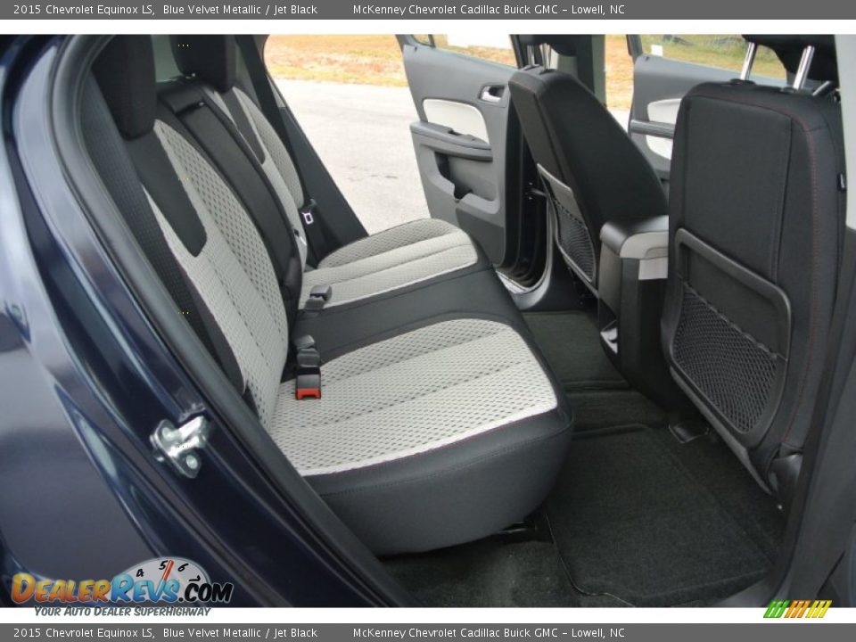 2015 Chevrolet Equinox LS Blue Velvet Metallic / Jet Black Photo #16