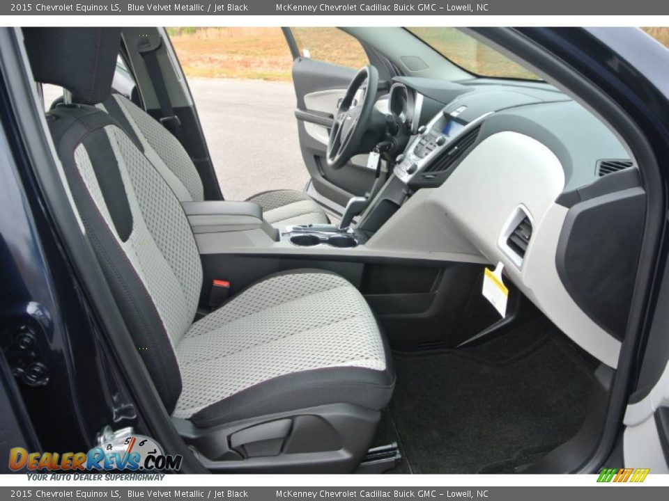 2015 Chevrolet Equinox LS Blue Velvet Metallic / Jet Black Photo #17