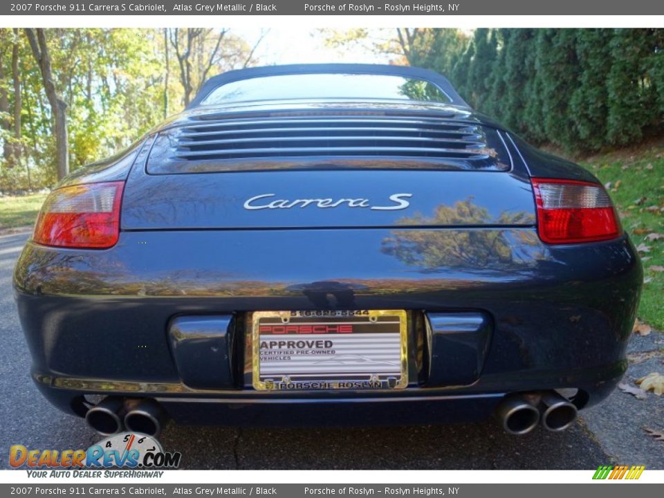 2007 Porsche 911 Carrera S Cabriolet Atlas Grey Metallic / Black Photo #5