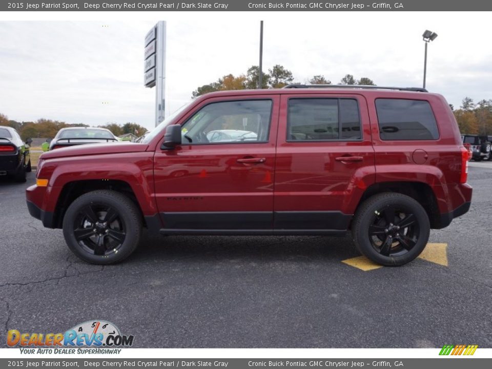 Deep Cherry Red Crystal Pearl 2015 Jeep Patriot Sport Photo #4