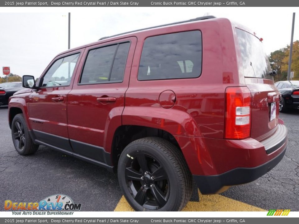 Deep Cherry Red Crystal Pearl 2015 Jeep Patriot Sport Photo #5