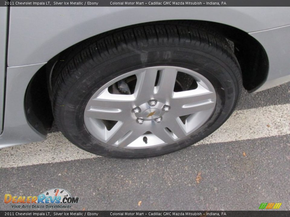 2011 Chevrolet Impala LT Silver Ice Metallic / Ebony Photo #3