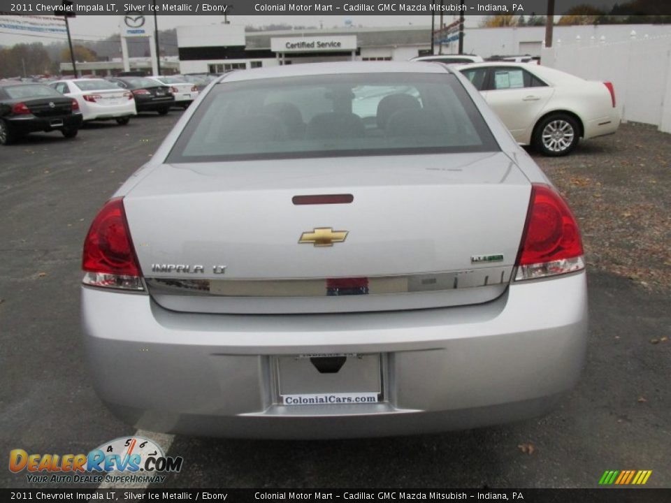 2011 Chevrolet Impala LT Silver Ice Metallic / Ebony Photo #5