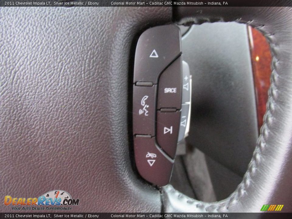2011 Chevrolet Impala LT Silver Ice Metallic / Ebony Photo #18