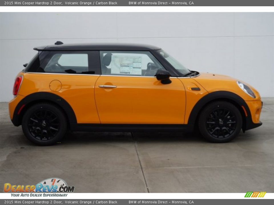 Volcanic Orange 2015 Mini Cooper Hardtop 2 Door Photo #2