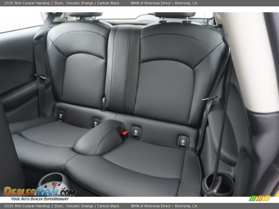 2015 Mini Cooper Hardtop 2 Door Volcanic Orange / Carbon Black Photo #5
