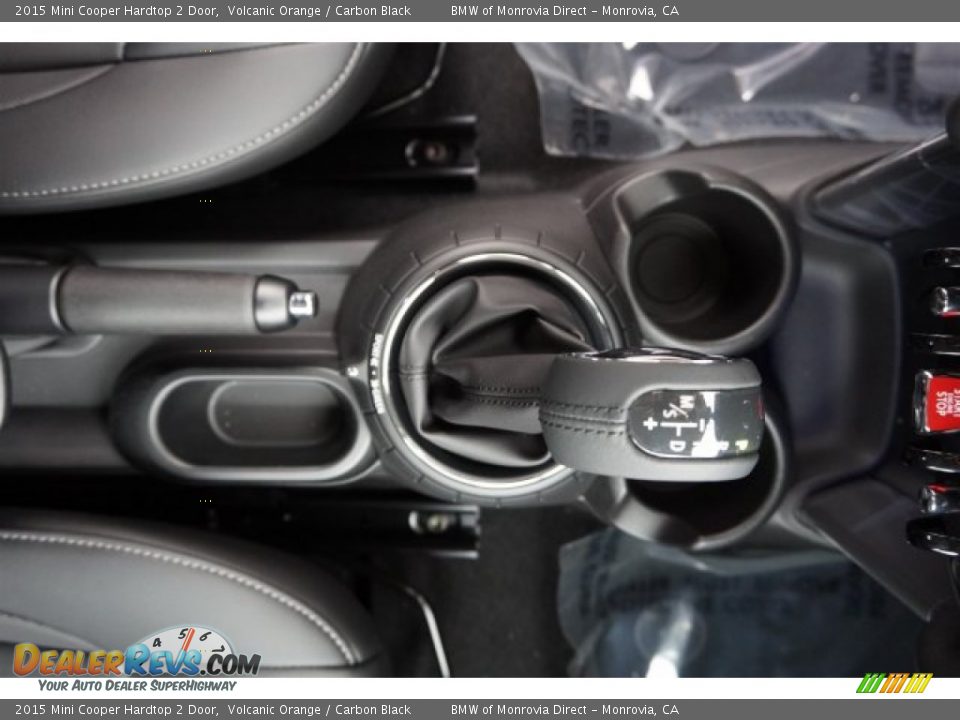 2015 Mini Cooper Hardtop 2 Door Volcanic Orange / Carbon Black Photo #7