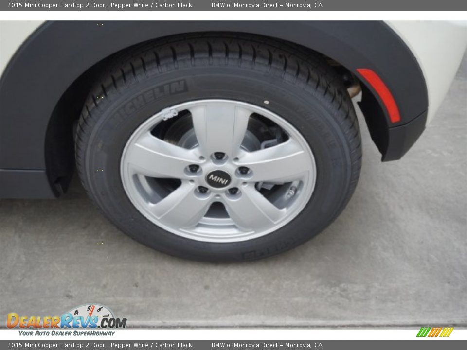 2015 Mini Cooper Hardtop 2 Door Pepper White / Carbon Black Photo #4