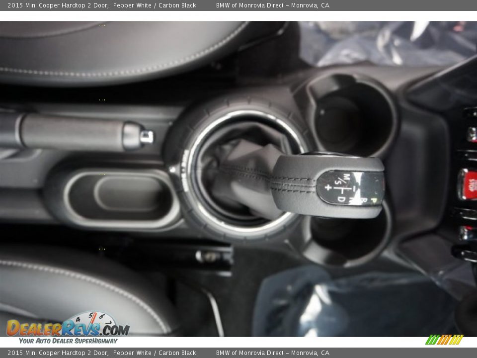 2015 Mini Cooper Hardtop 2 Door Pepper White / Carbon Black Photo #7
