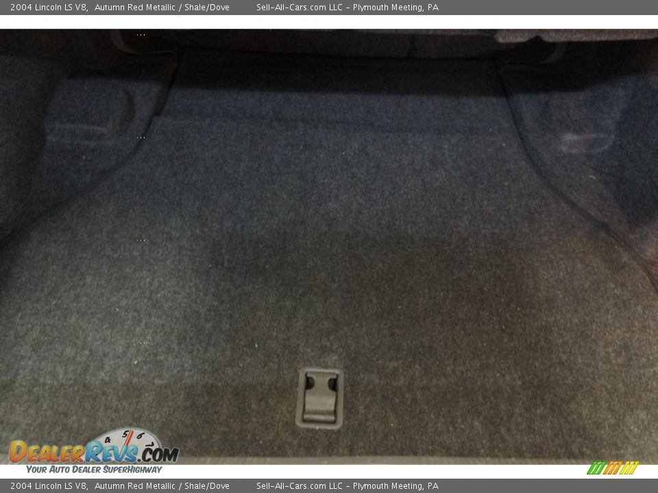 2004 Lincoln LS V8 Autumn Red Metallic / Shale/Dove Photo #18