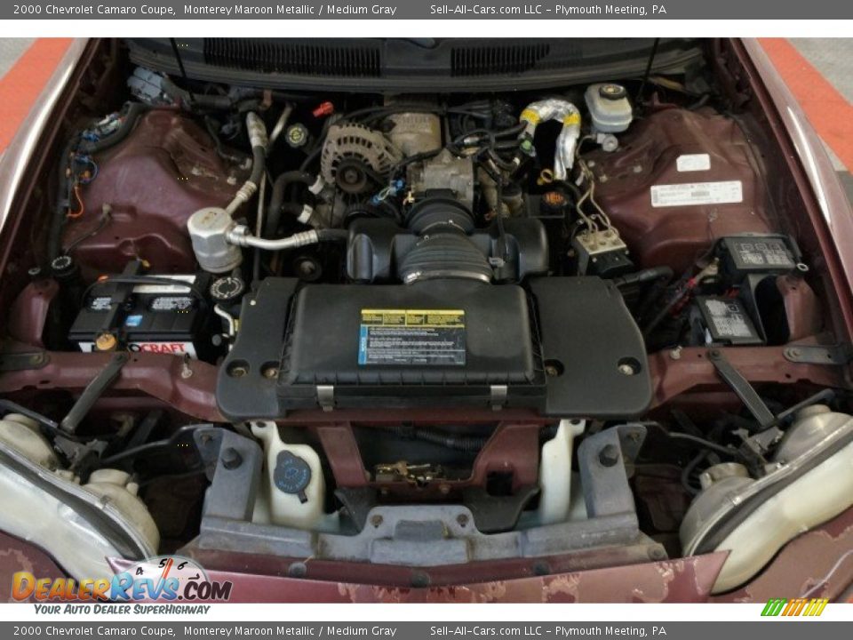 2000 Chevrolet Camaro Coupe 3.8 Liter OHV 12-Valve V6 Engine Photo #27