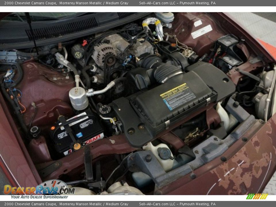2000 Chevrolet Camaro Coupe 3.8 Liter OHV 12-Valve V6 Engine Photo #29