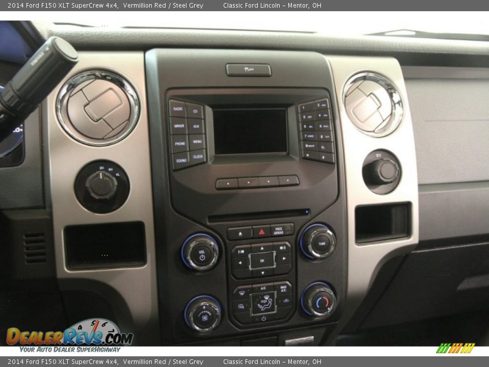 2014 Ford F150 XLT SuperCrew 4x4 Vermillion Red / Steel Grey Photo #8