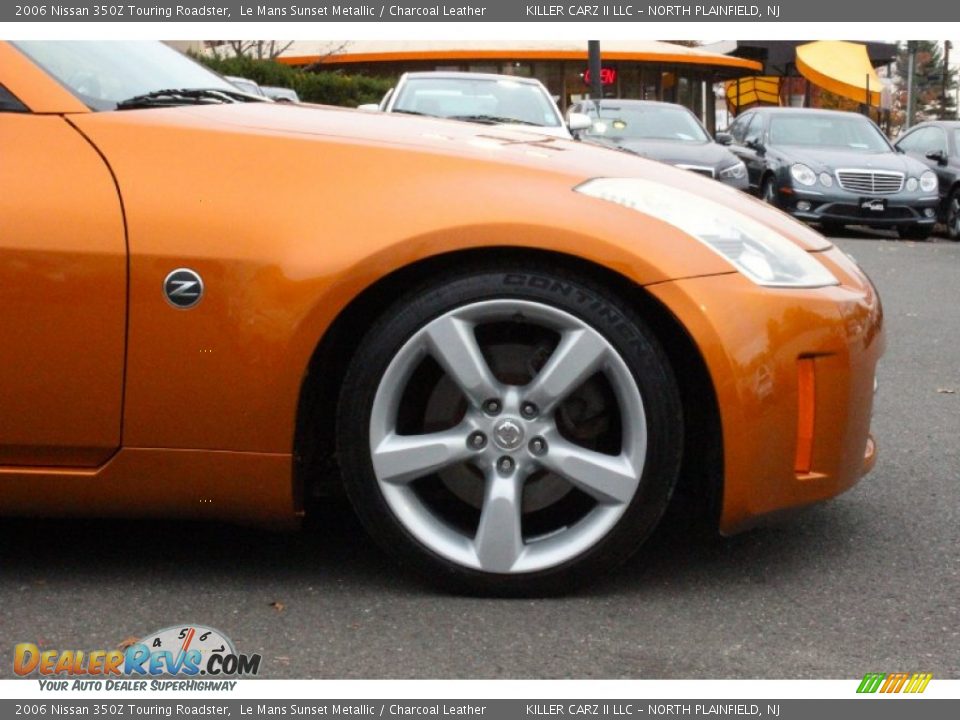 2006 Nissan 350Z Touring Roadster Le Mans Sunset Metallic / Charcoal Leather Photo #23
